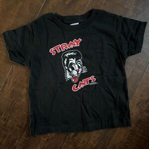 Stray Cats toddler band merch tee 3T